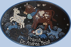 alpinvet praxisschild